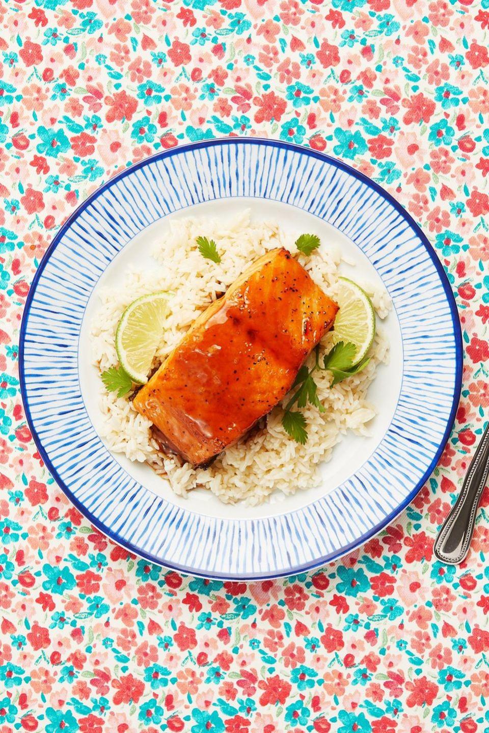 Honey Soy Salmon