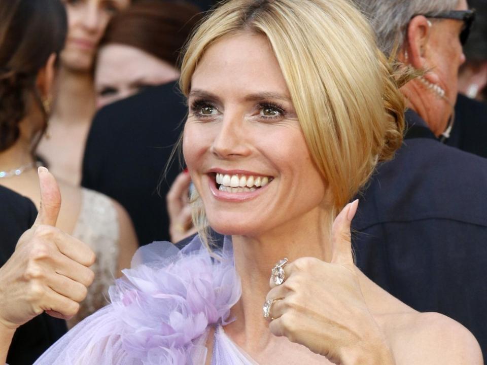 Heidi Klum freut sich auf die neue "GNTM"-Staffel. (Bild: Tinseltown/Shutterstock)