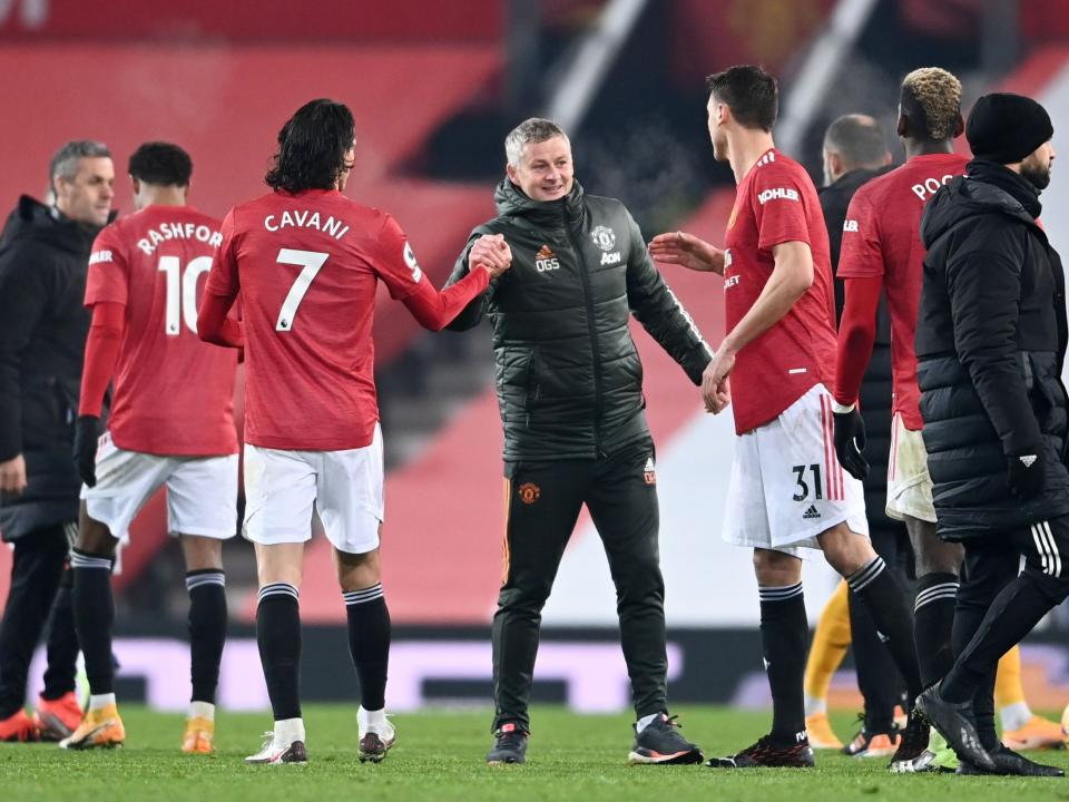 Solskjaer has United in a period of fine formPool via REUTERS