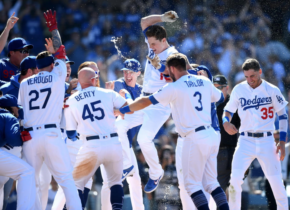 Die Los Angeles Dodgers (Baseball) mit einem Wert von 3,3 Milliarden Dollar