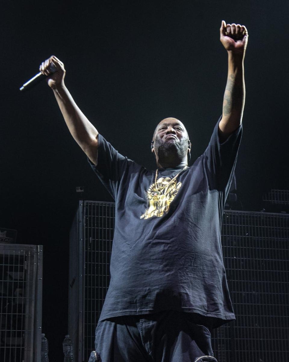 Killer Mike at Run The Jewels' PPG Paints Arena show opening for Rage Against The Machine.
