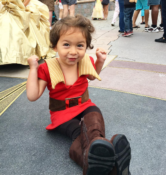 The cutest Gaston we’ve ever seen.