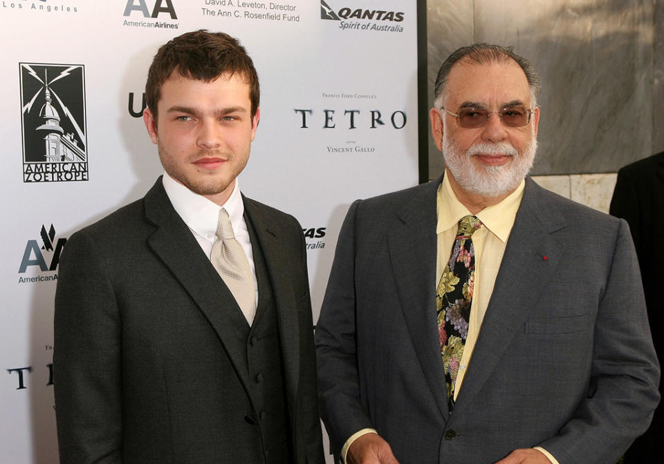 Tetro LA Premiere 2009 Alden Ehrenreich Francis Ford Coppola