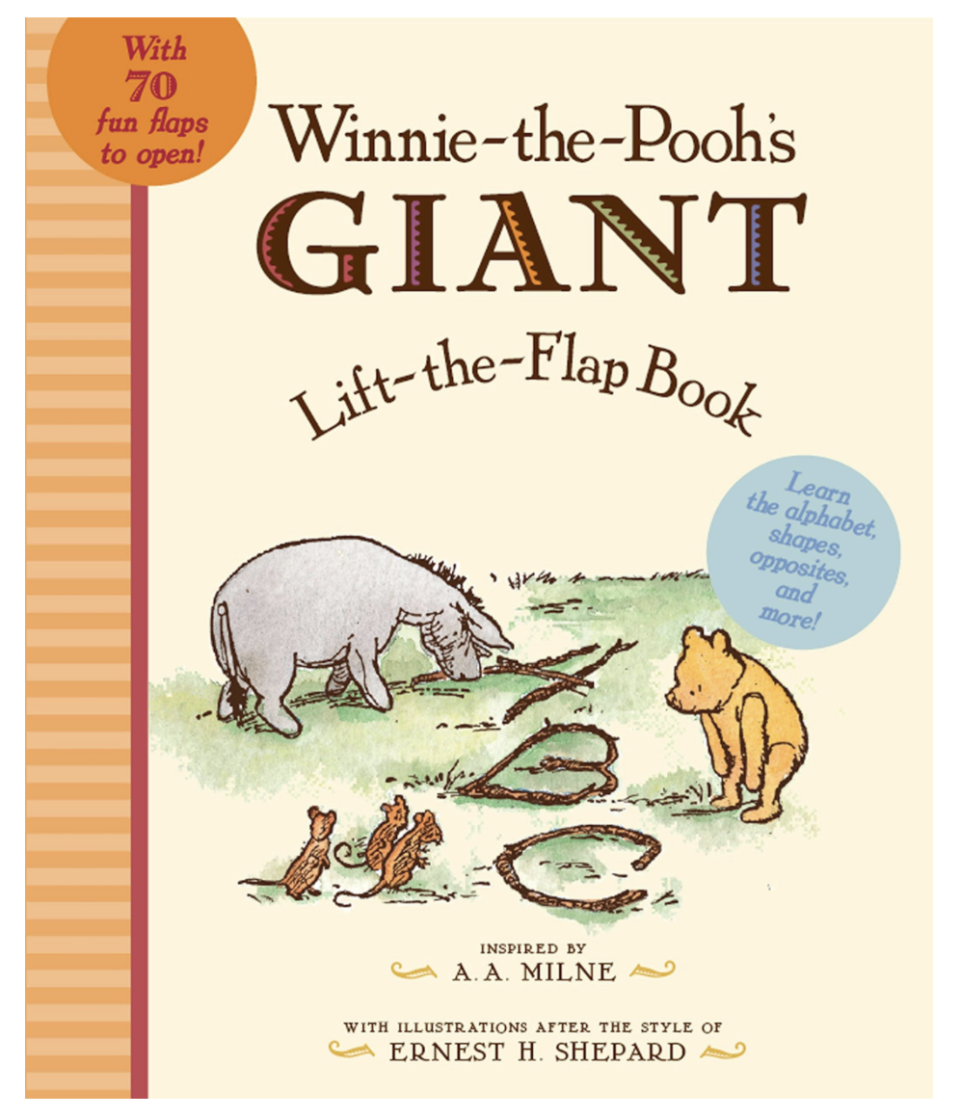 Winnie the Pooh's Giant Book. (PHOTO: Amazon)