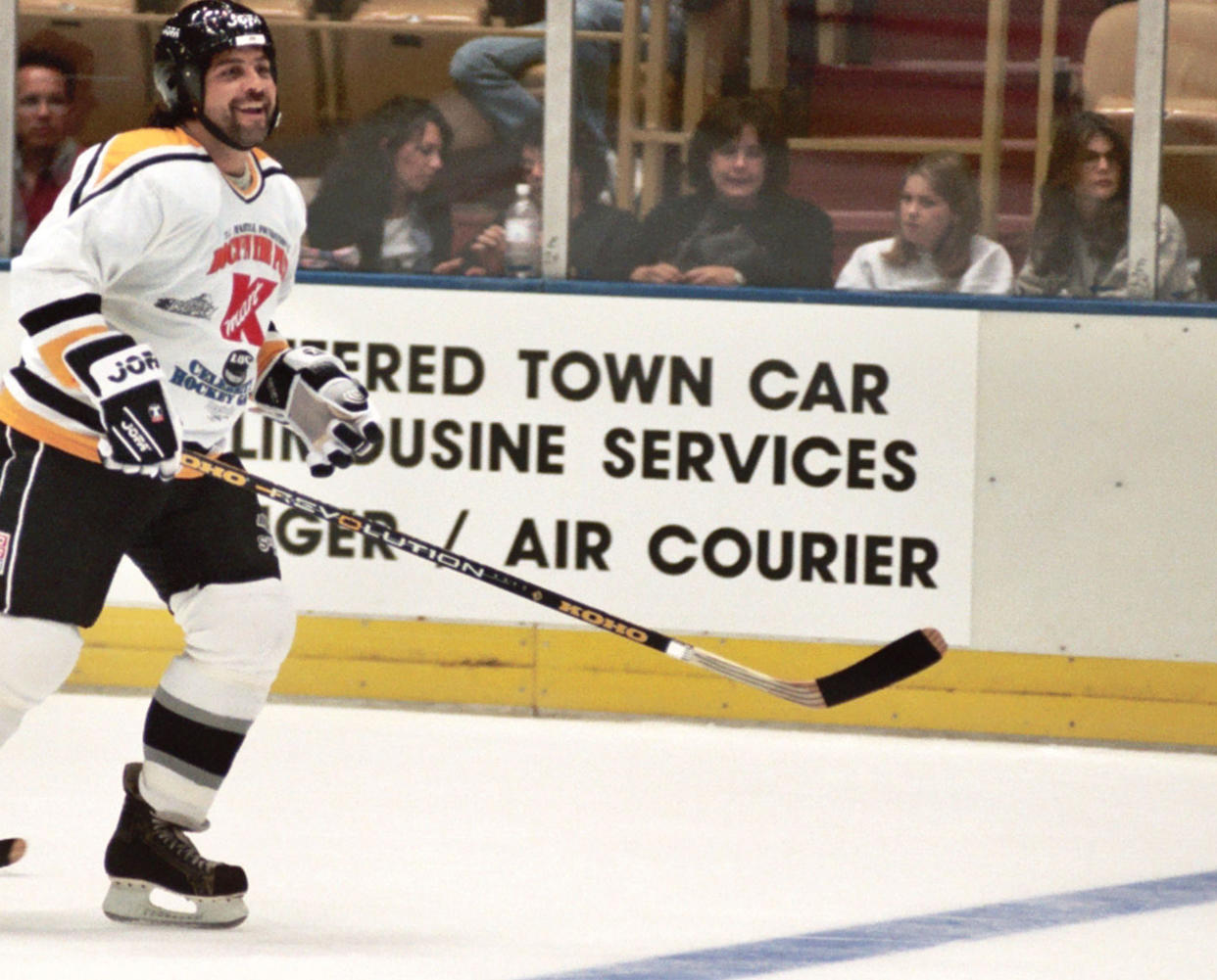 3rd Annual Rock'n the Puck Celebrity Hockey Game to Benefit TJ Martell, 1994 (Jeff Kravitz / Film Magic)