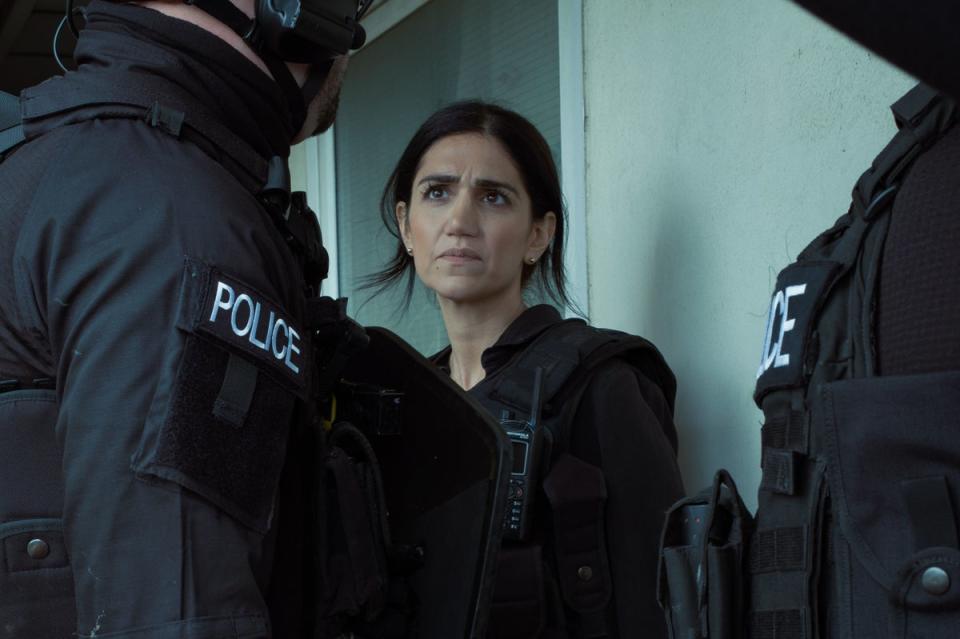 Leila Farzad as DI Lou Slack in Better (BBC/Sister Pictures)