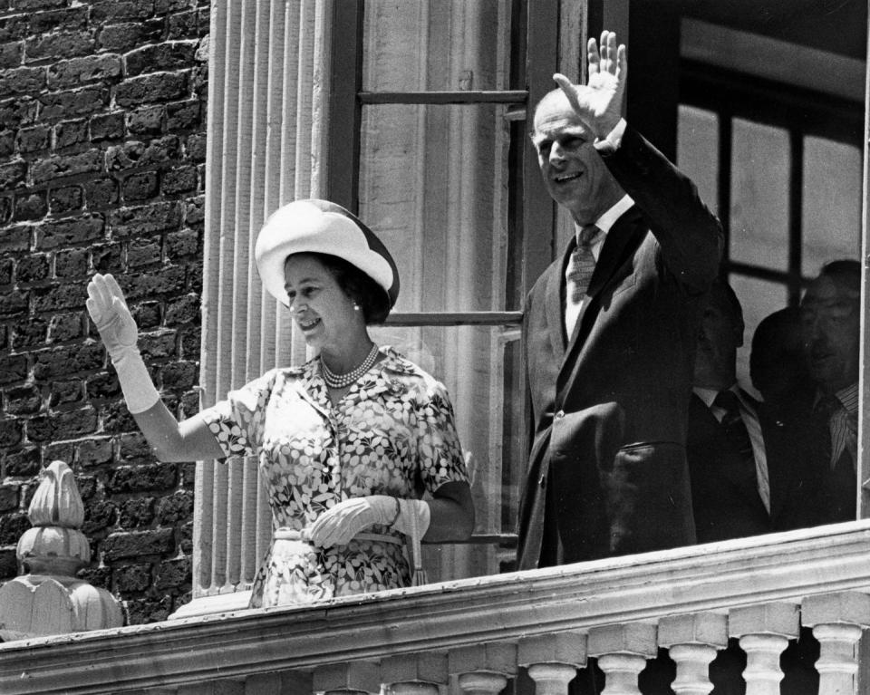 queen elizabeth ii visits boston