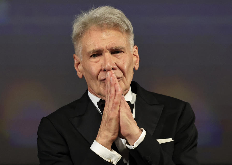 Harrison Ford receives the Honorary Palme d’or at Cannes in May