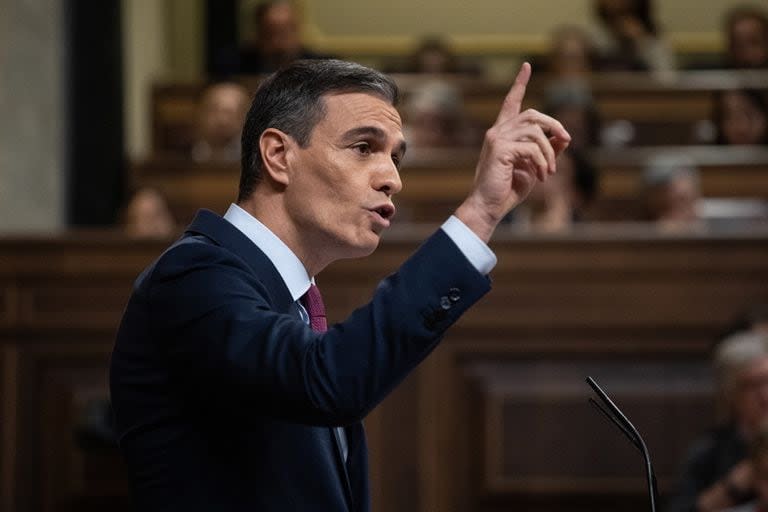 El presidente del Gobierno en funciones y candidato a la reelección, Pedro Sánchez, aseguró en su discurso de investidura este miércoles en el Congreso que su pacto con los independentistas se basa en el 