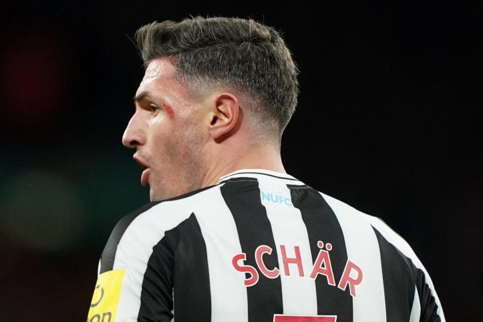 Fabian Schar is not expected to play again this season <i>(Image: PA)</i>