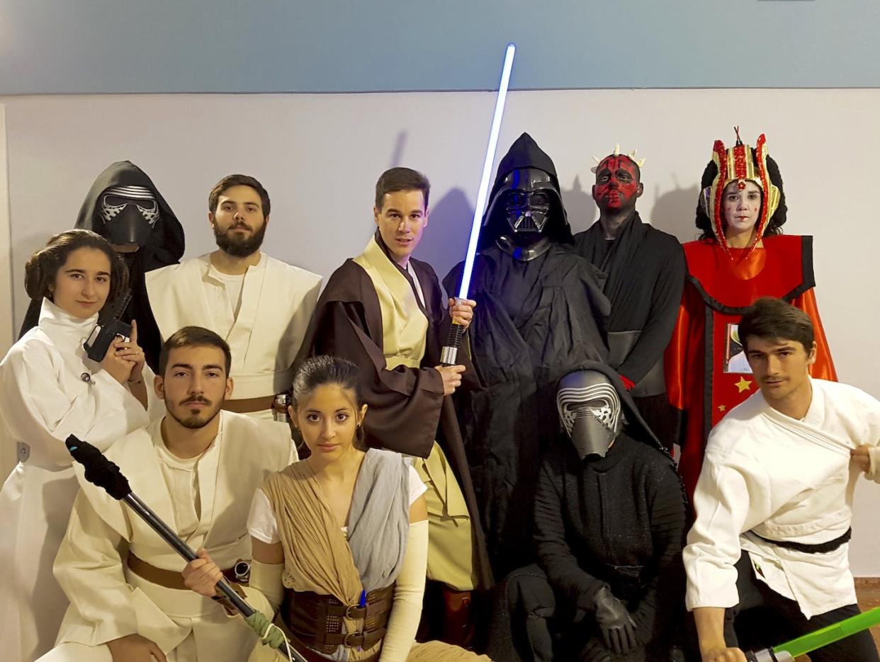 Grupo de participantes del proyecto Star Wars, los primeros Jedi. Author provided