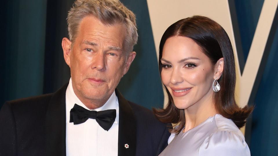 Katharine McPhee shut down claims she's only with her husband, David Foster, for his money. (Image via Getty Images)