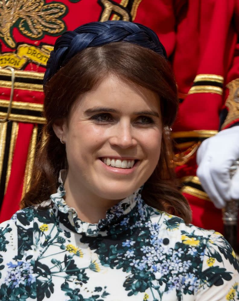 Princess Eugenie Returns to Wedding Chapel with Queen