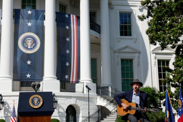 President Biden Celebrates Passage Of The Inflation Reduction Act On The South Lawn - Credit: Getty Images