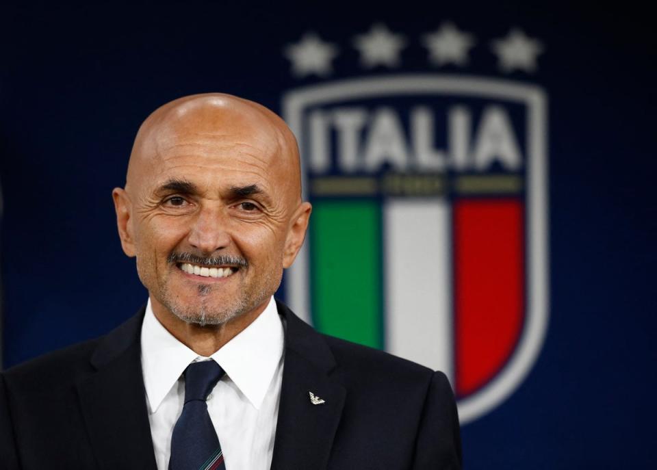 A wizened, gnomic figure, Spalletti is scarcely the stereotype of an Italian manager (Reuters)