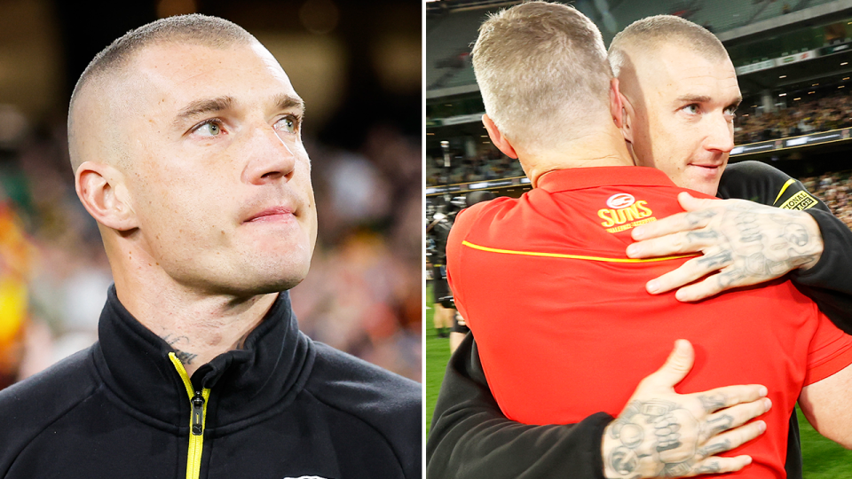 Kane Cornes has labelled Dustin Martin's (pictured) speculated move to the Gold Coast Suns as an 'ordinary look' for the superstar. (Getty Images)