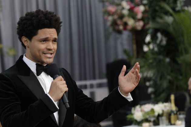 Trevor Noah hosted the Grammy Awards last year in Los Angeles. (Photo: CBS Photo Archive via Getty Images)