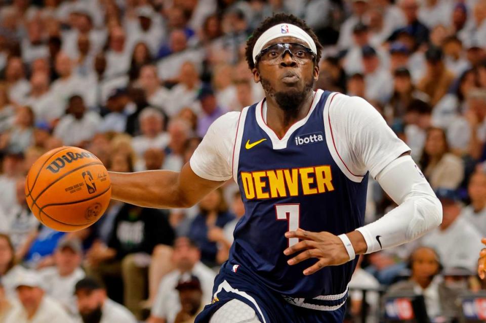 Former Denver Nuggets guard Reggie Jackson. / Bruce Kluckhohn-USA TODAY Sports