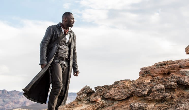 Idris Elba searches for The Dark Tower - Credit: Columbia