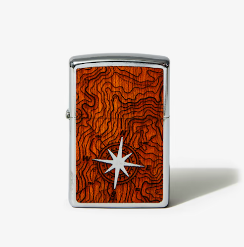 Zippo x Woodchuck Compass Lighter