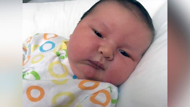 PHOTO: South Carolina parents Arthur Keisler and Cindy Richmond were shocked by their 14-pound newborn, Colin. (Courtesy Arthur Keisler and Cindy Richmond)
