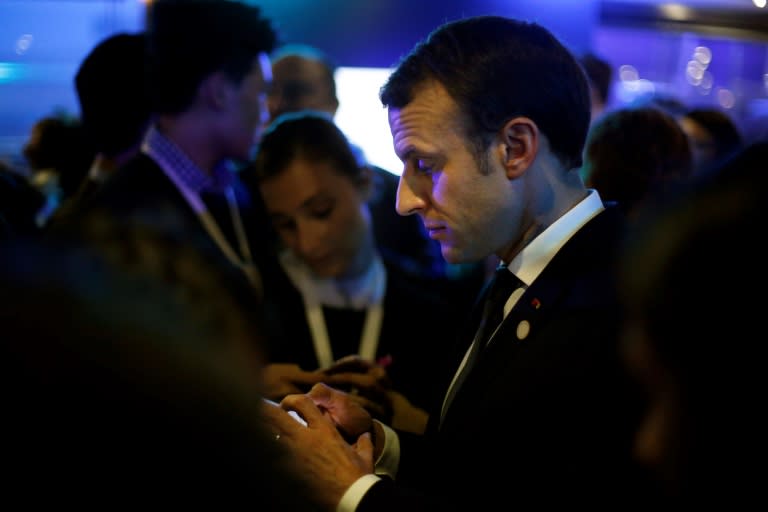 French President Emmanuel Macron made an election campaign pledge to ban mobile phones in school