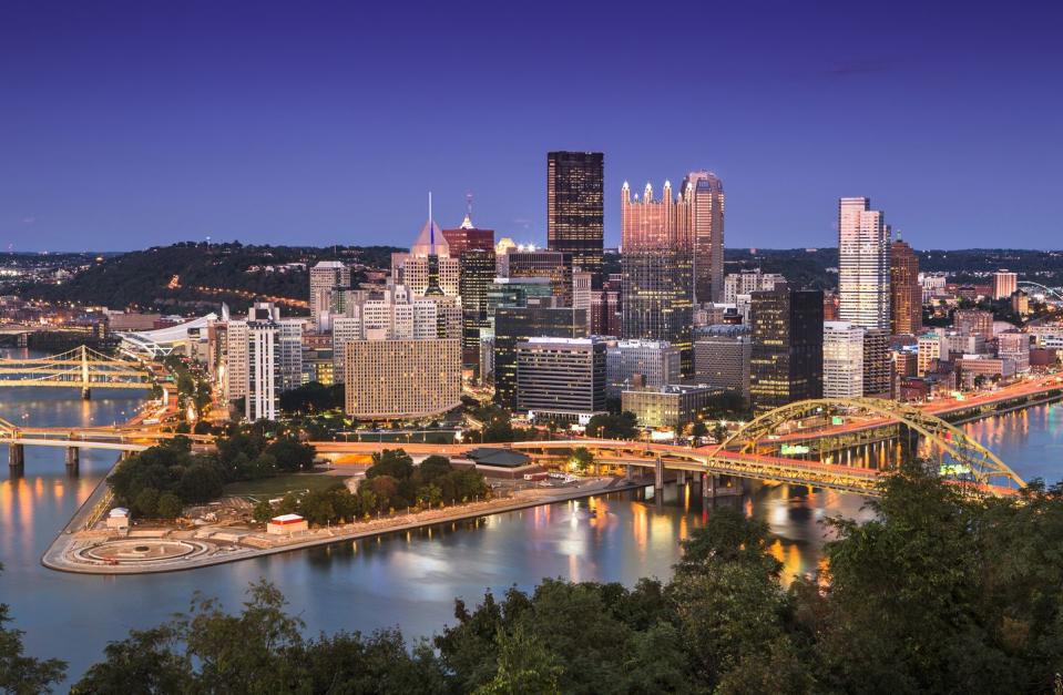 16) Pittsburgh, Pennsylvania