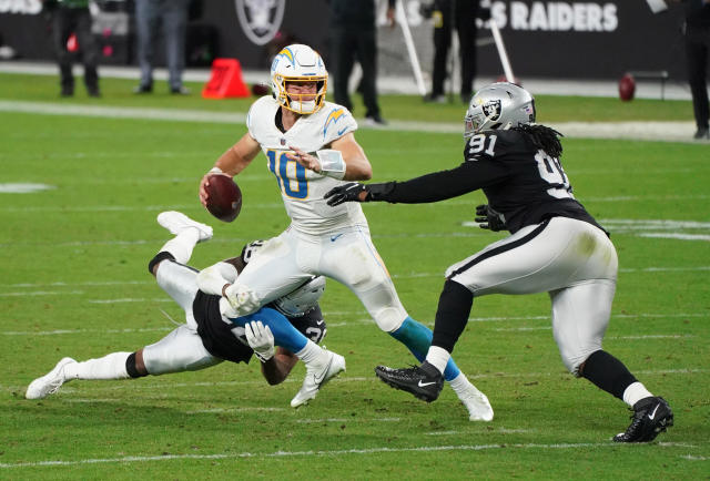 Point spread, over/under for Chargers vs. Raiders in Week 4