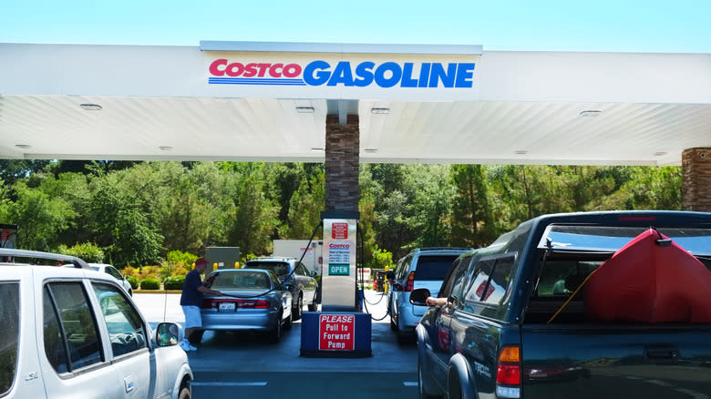 Costco gas station