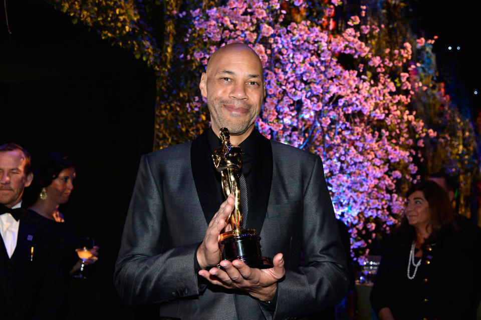 Screenwriter John Ridley attends the Oscars Governors Ball at Hollywood & Highland Center on March 2, 2014, in Hollywood, California.