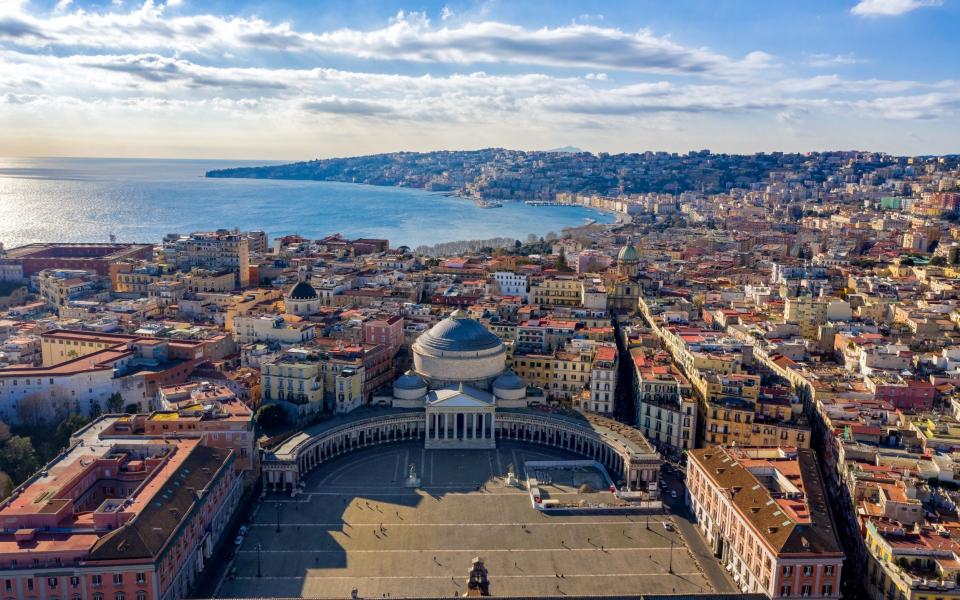 Naples from above