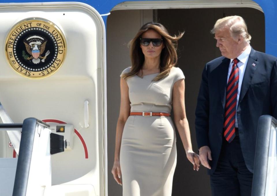 Melania and Donald TrumpLeon Neal/Getty