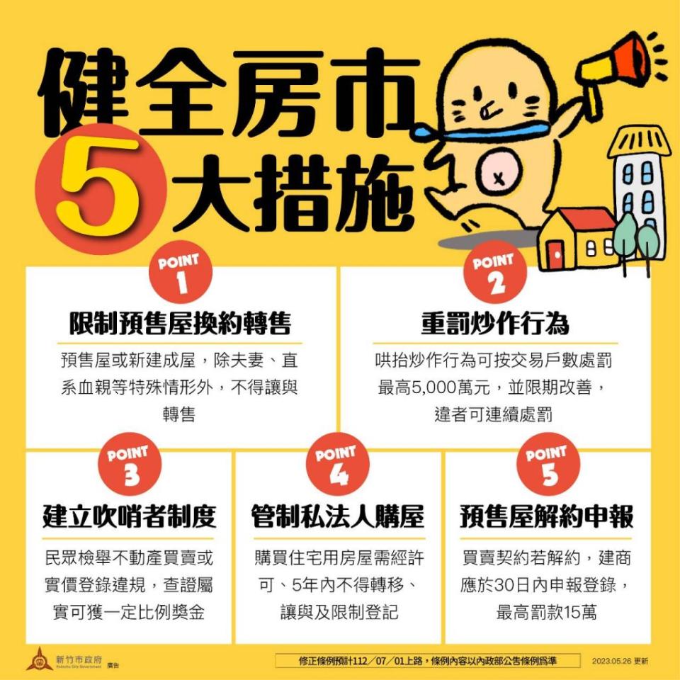 平均地權條例子法預計7月1日上路，新竹市政府安排講座加強宣導、防杜房市炒作。(圖由新竹市政府提供)