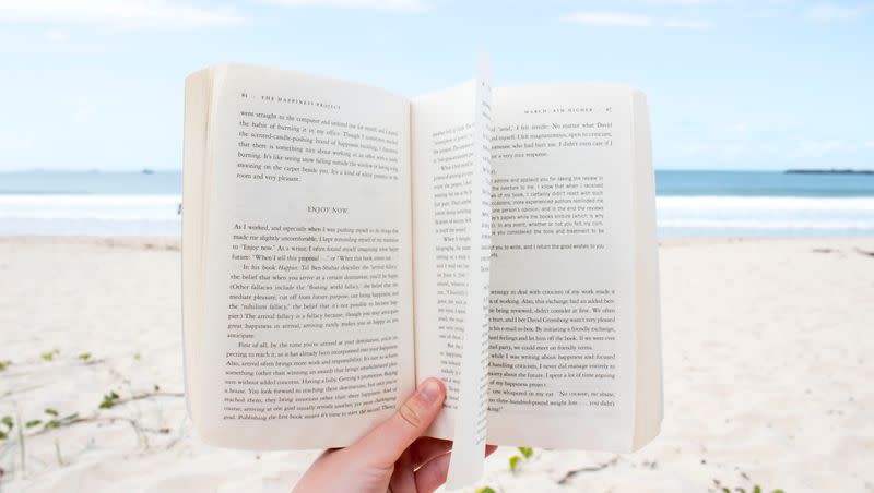 People have been reading entertaining novels on vacation since the 19th century.