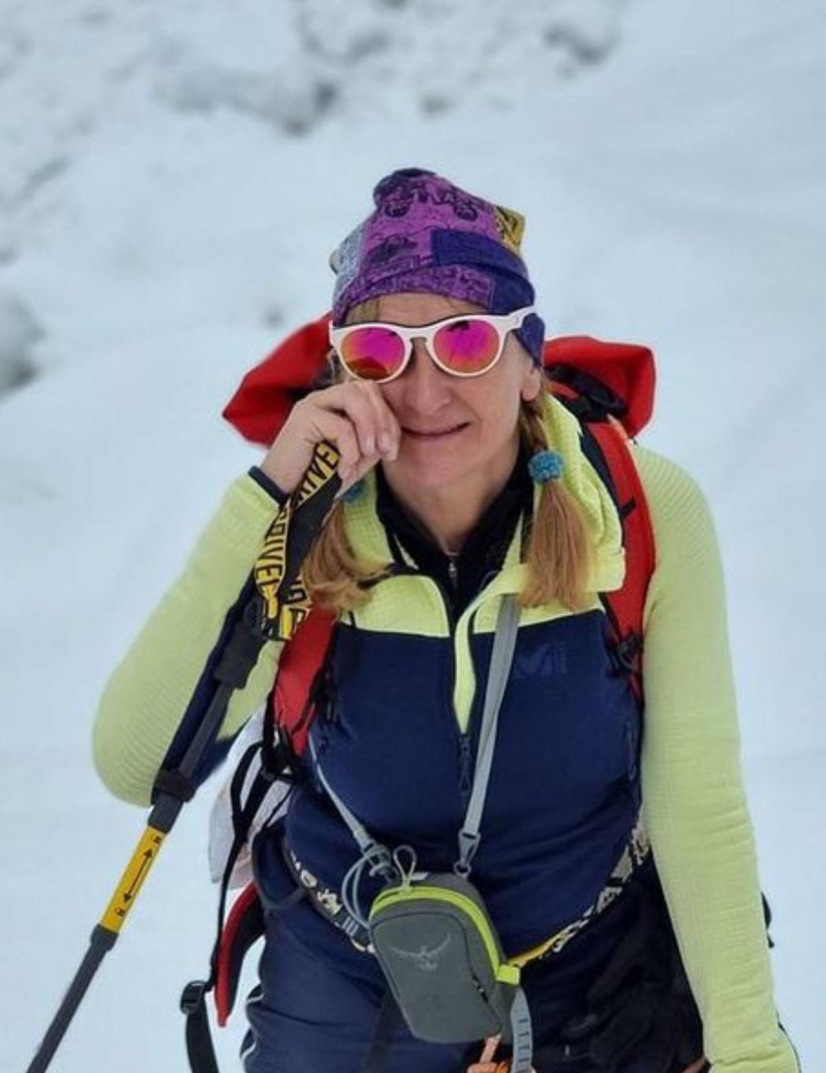 Sophie Lavaud se convirtió en la primera escaladora francesa en escalar 14 picos de más de 8.000 metros