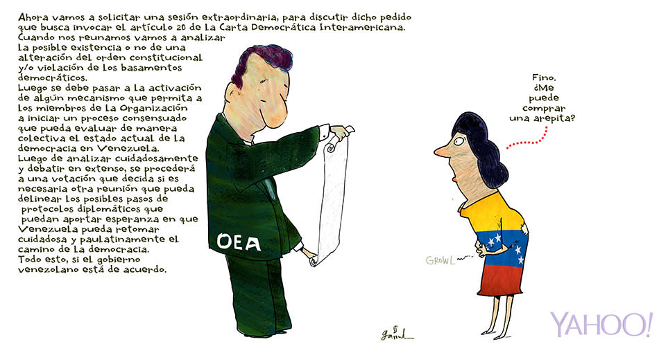 Garrinchatoonz Venezuela OEA