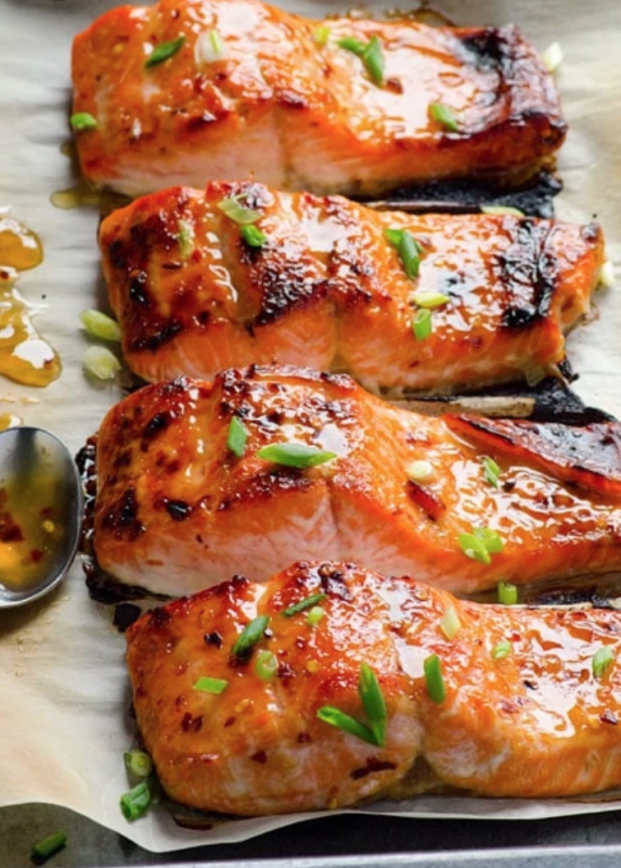 <p>ifoodreal</p><p>Enjoy this clean-eating baked Thai salmon recipe. It's only three ingredients to get this out-of-this-world healthy dinner.</p><p><strong>Get the recipe: <a href="https://ifoodreal.com/thai-salmon/" rel="nofollow noopener" target="_blank" data-ylk="slk:Thai Salmon;elm:context_link;itc:0;sec:content-canvas" class="link ">Thai Salmon</a></strong></p>