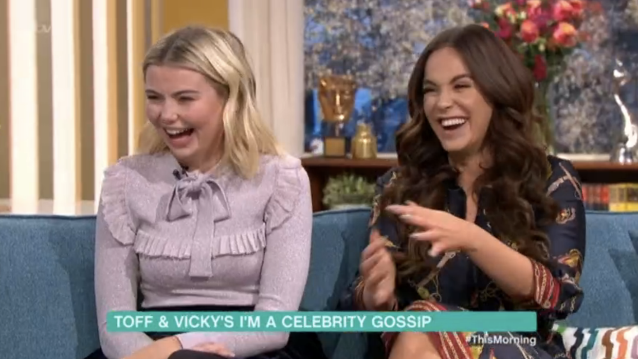 Georgia Toffolo and Vicky Pattison reveal who they think will win I’m A Celeb 2018