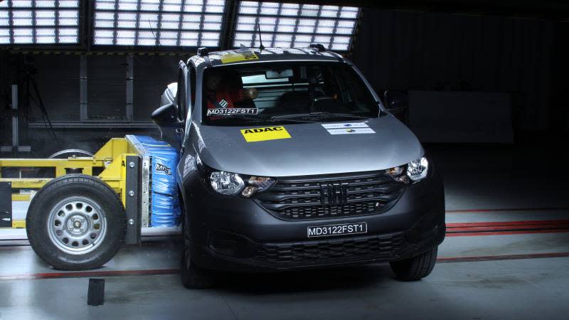 Fiat Strada、RAM 700屬於雙生車，可共用報告。(圖片來源/ Latin NCAP)