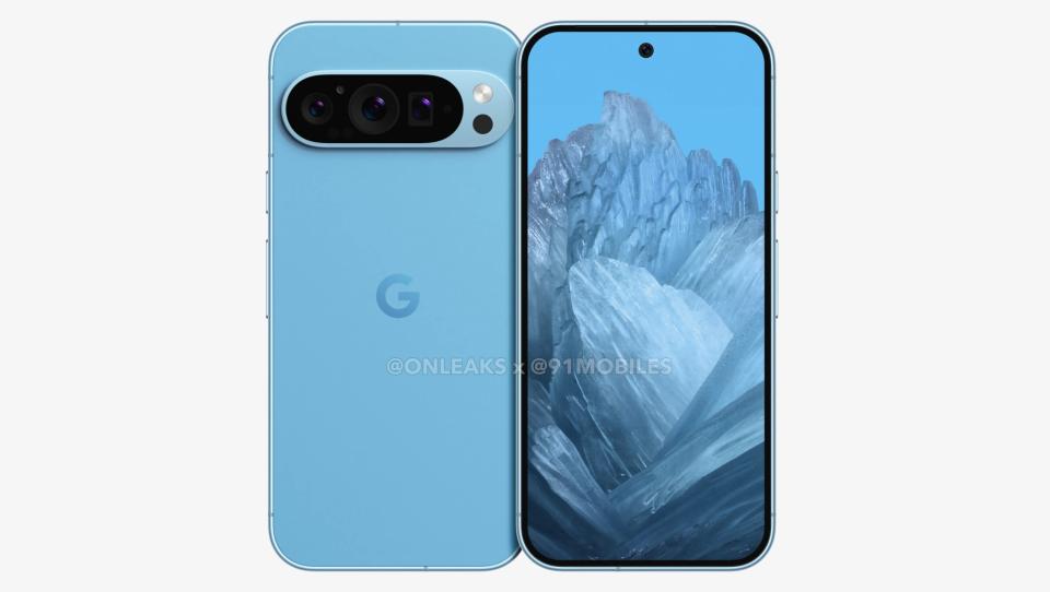 A leaked render of the Google Pixel 9