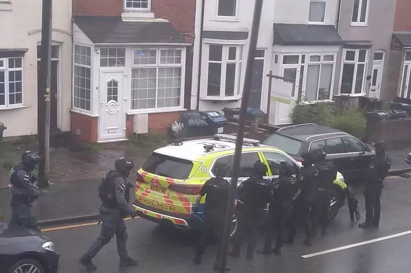 Armed police in Harborne -Credit:Jo Flanders