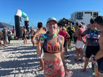 Duathlon athlete Glenn Watkins at the 36th Annual Naples Fitness Challenge at The Naples Beach Hotel & Golf Club, Sunday, June 5, 2022