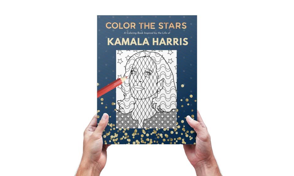 Kamala Harris Inspired Coloring Book - Etsy, $23 (originally $25)