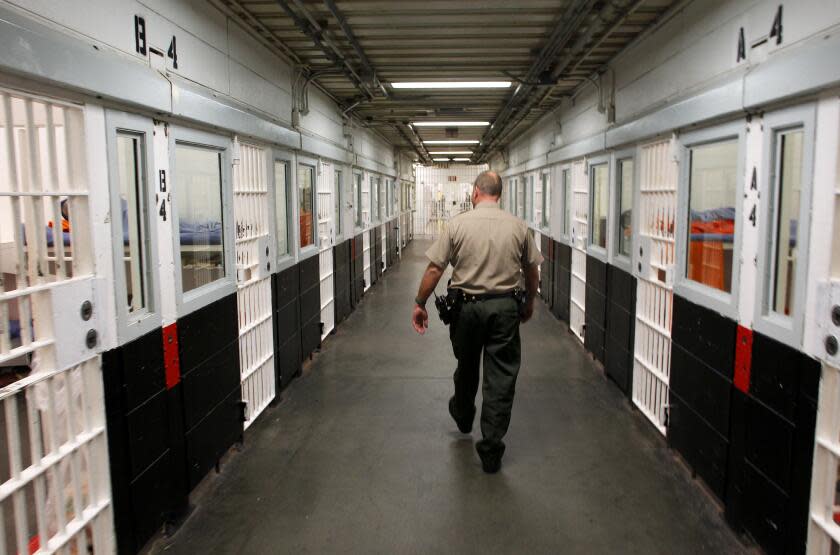 Watch Commander, Lt. Tilton, inside the San Francisco County Jail facility located at the Hall of Justice Building, in San Francisco, Calif. on Thursday July 12, 2012. Unlike many counties, San Francisco's County Jail population was low before realignment and remains low after. Many inmates were moved from state prisons to county jails throughout California, to battle overcrowding in the state facilities. (Photo By Michael Macor/The San Francisco Chronicle via Getty Images)