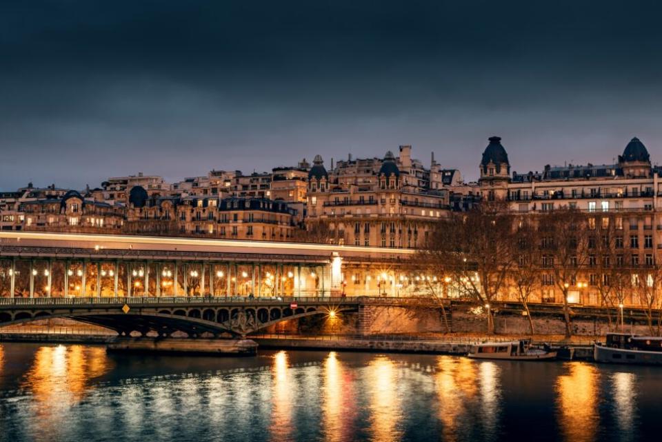 Pont Bir-Hakeim is a picturesque bridge in Paris that many visit during their time in the 15th arrondissement. pictured: Pont Bir-Hakeim