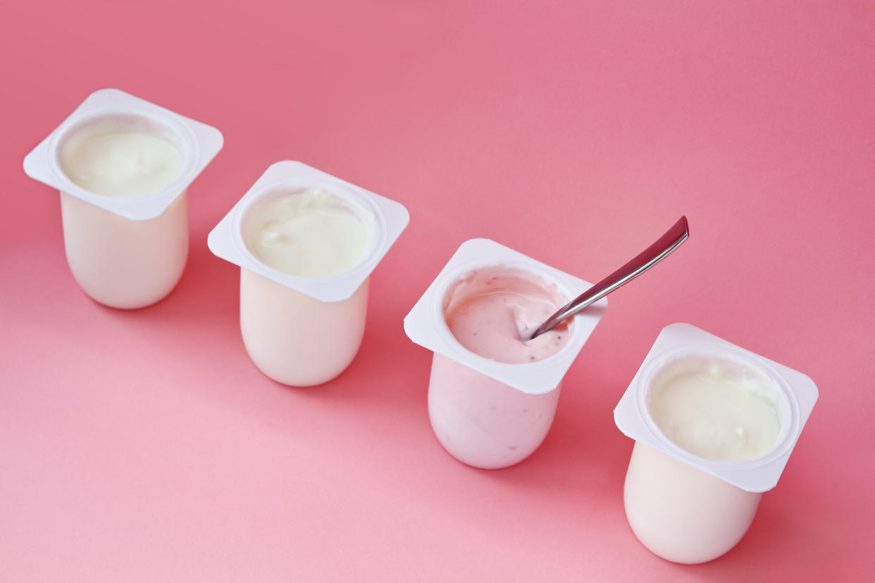 Flavored yogurt is a type of ultra-processed food but it also contains calcium.