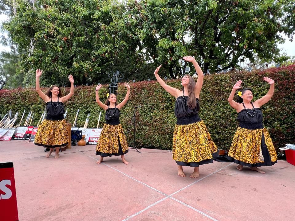 Aloha Day at Disney last week