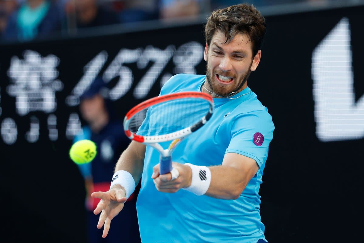 Cameron Norrie was dumped out of the Australian Open by Jiri Lehecka (Asanka Brendon Ratnayake/AP) (AP)