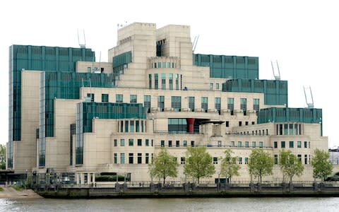 UK spy agencies MI6 (headquarters pictured) and MI5 have been criticised by Republicans - Credit: Anthony Devlin/PA Wire