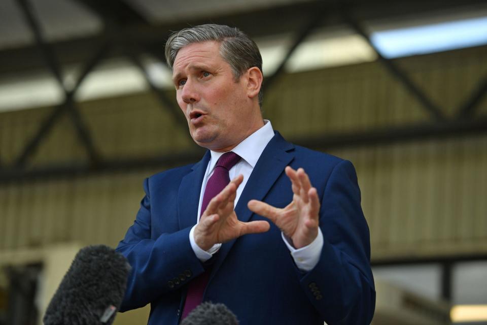 Labour leader Sir Keir Starmer (PA)